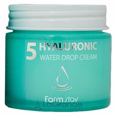 FarmStay Hyaluronic Acid 5 Water Drop Cream      5   