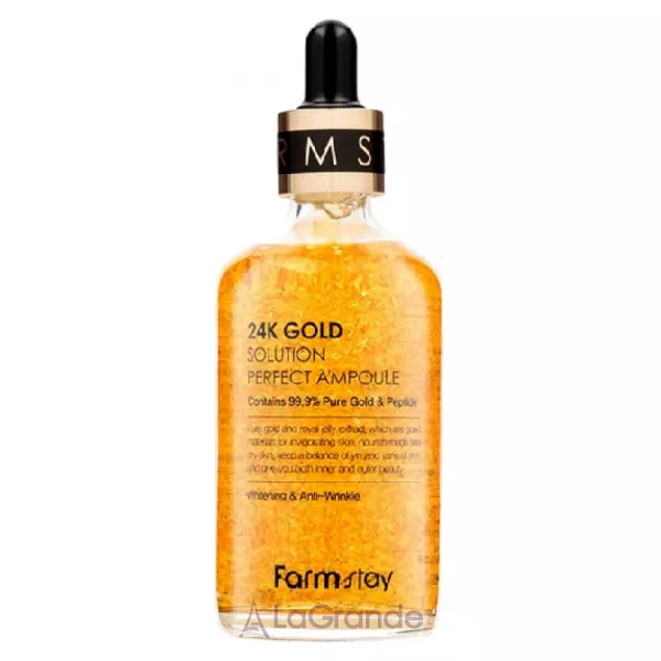 FarmStay 24K Gold Solution Perfect Ampoule ��������� � 24 �������� ������� � ���������