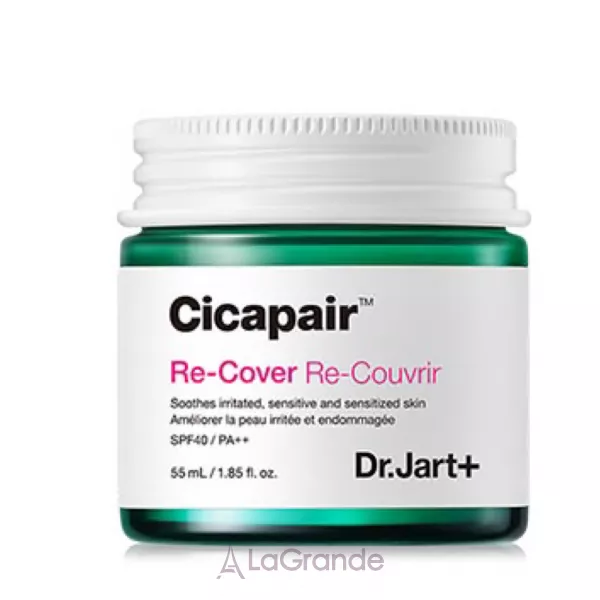 Dr. Jart+ Cicapair Derma Green Solution Re-Cover SPF40 PA++ ³���������� �� ����-���������