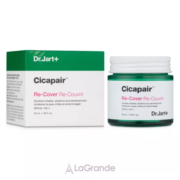 Dr. Jart+ Cicapair Derma Green Solution Re-Cover SPF40 PA++ ³���������� �� ����-���������