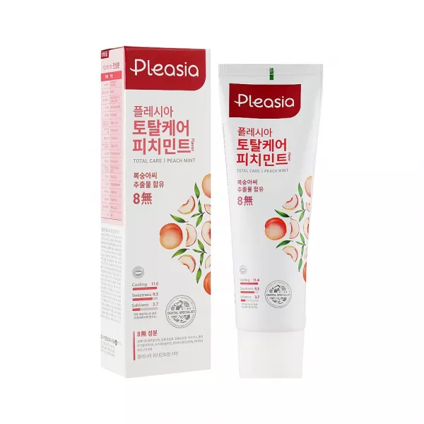 Pleasia Peach Mint Toothpaste ������ ����� � �������� � �����
