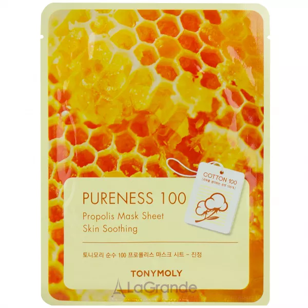 Tony Moly Pureness 100 Propolis Mask Sheet �������� ����� � ���������
