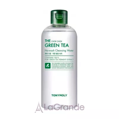 Tony Moly The Chok Chok Green Tea No-wash Cleansing Water ,      
