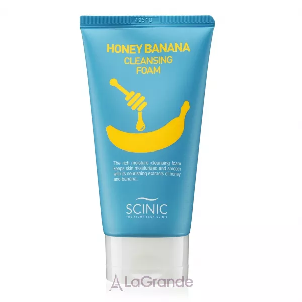 Scinic Honey Banana Cleansing Foam ����� ��� �������� � ������� � �����