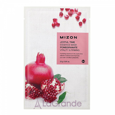 Mizon Joyful Time Essence Mask Pomegranate     