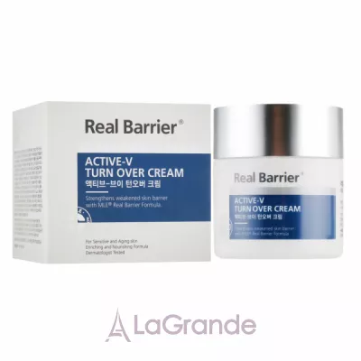 Real Barrier Active-V Turn Over Cream     