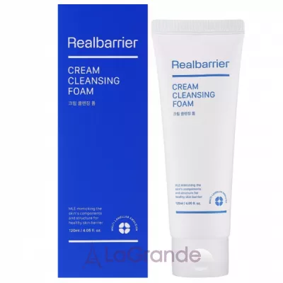 Real Barrier Cream Cleansing Foam -  