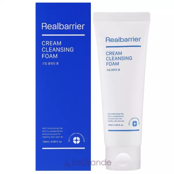 Real Barrier Cream Cleansing Foam ����-���� ��� �������