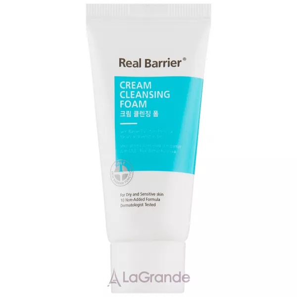 Real Barrier Cream Cleansing Foam ����-���� ��� �������