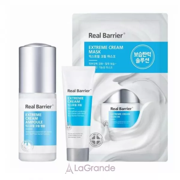 Real Barrier Extreme Cream Ampoule Kit ���� ��� ������� (ser/30 ml + f/cr/10 ml + mask/30 ml)