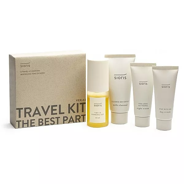 Sioris Travel Kit ����� (cleanser/30ml+mist/30ml+day/cr/15ml+night/cr/7ml)