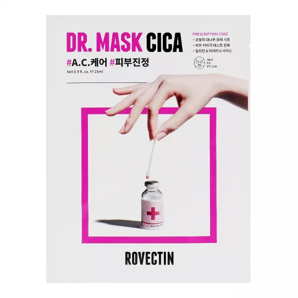 Rovectin Skin Essentials Dr. Mask Cica ������������� � ����������������� ����� ��� ����