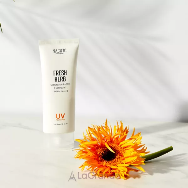 Nacific Fresh Herb Origin Sun Block Calendula SPF50 ��������� ������������� ���� �� ����������