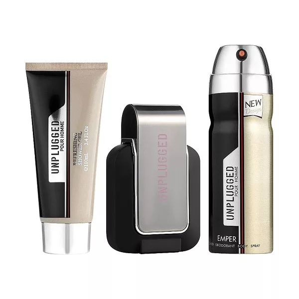 Emper Unplugged Pour Homme ����� ( ��������� ���� 100 �� + ���������� 200 �� + ���� ��� ���� 100 �� )