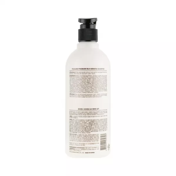 Floland Premium Silk Keratin Shampoo ������� ��� �������������� ������������ �����