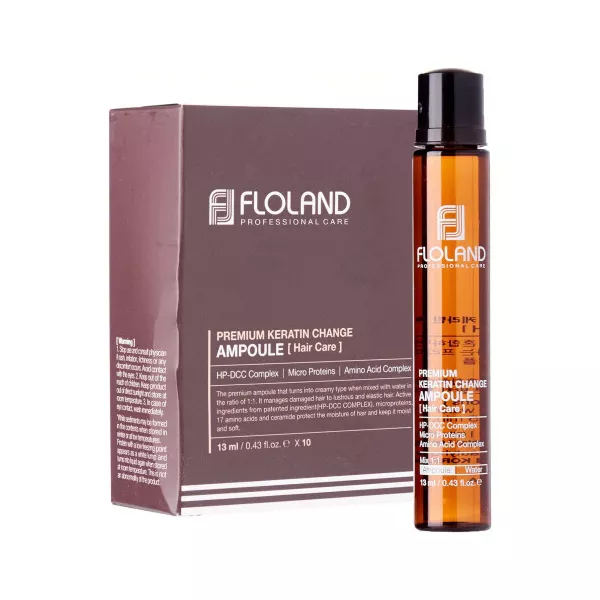 Floland Premium Keratin Change Ampoule ������-������ ��� �������������� ������������ �����