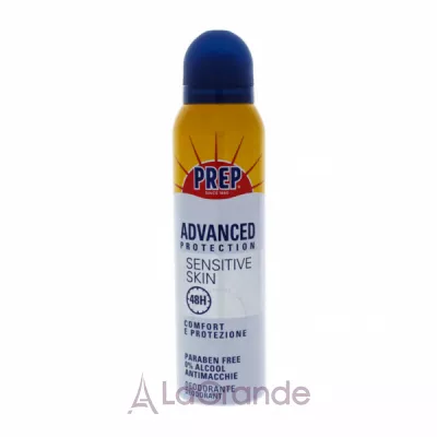 Prep Advanced Protection Deodorant Sensitive Skin Spray -   