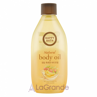 Happy Bath Natural Body Oil Real Mild    