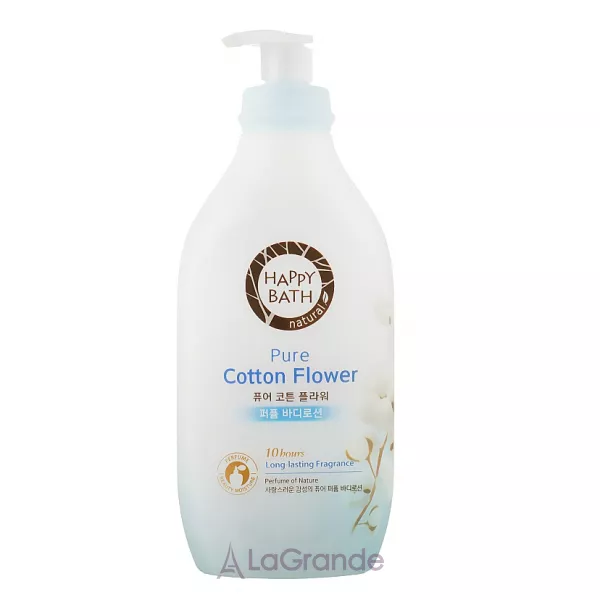 Happy Bath Pure Cotton Flower Perfume Body Lotion ������� ��� ��� ����������� � ���������� �������