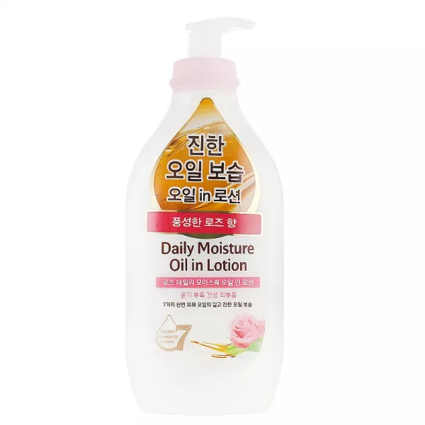 Happy Bath Rose Daily Moisture Oil In Lotion ����������� ������ ��� ���� � �������� ����