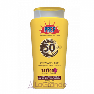 Prep Derma Protective Sun Cream Tattoo SPF 50  