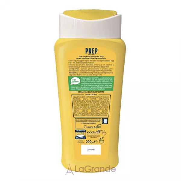 Prep Derma Protective Sun Milk SPF 30 ������� ��� ������ �� ������ �����������������