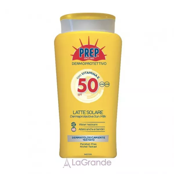 Prep Derma Protective Sun Milk SPF 50 ������� ��� ������� �� ����� ��� ������� �� ���