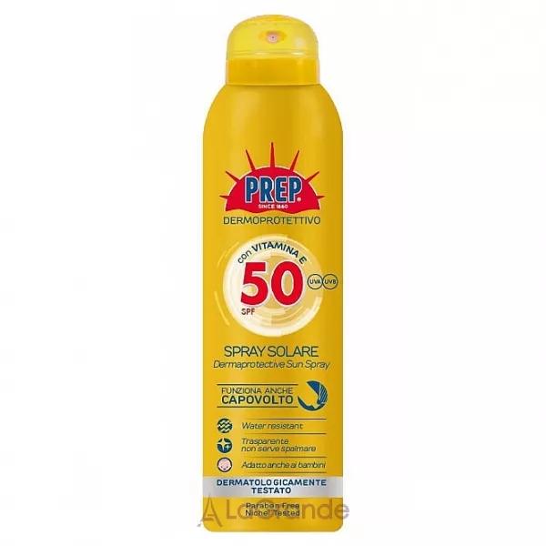 Prep Derma Protective Sun Spray SPF 50 ����� ��� ������� �� ����� �����������������