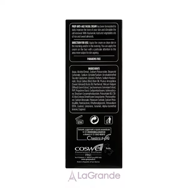 Prep For Men Anti-Age Facial Cream ���� ��� ���� ������ ������ ��� ������