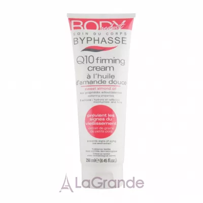Byphasse Body Seduct Q10 Firming Cream Sweet Almond Oil    