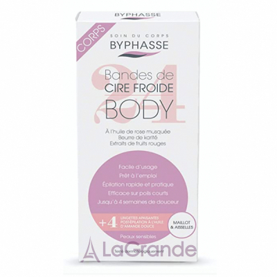 Byphasse Cold Wax Strips Legs & Body      