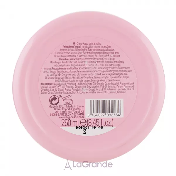 Byphasse Moisturizing And Nourishing Cream Face And Body All Skin Types ���� ��� ��� �� ������� 