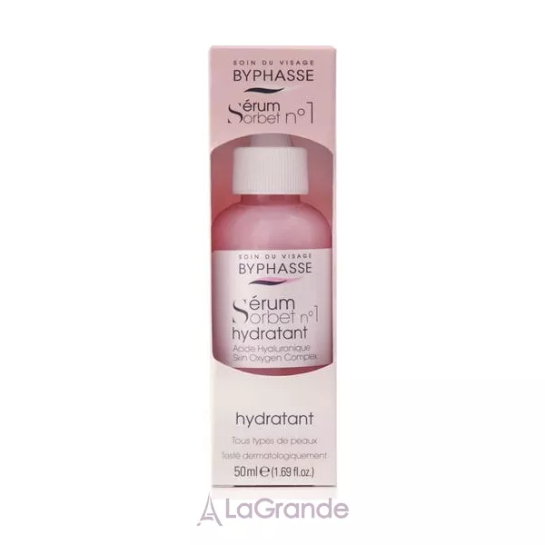 Byphasse Fixmakeup Sorbet Serum Moisturizing �1 Set ���� ��� ���� �� ������� ���� (f/serum 50ml + f/mist 150ml + sponge)