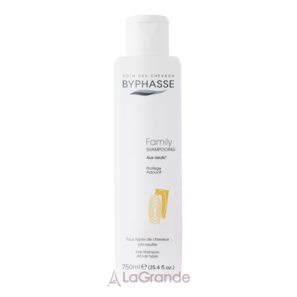 Byphasse Family Shampoo With Egg All Hair Types ������� ��� ��� ���� ������� � ������ �������