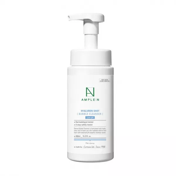 Ample:N Hyaluron Shot Bubble Cleanser ������������ ����� ��� ��������