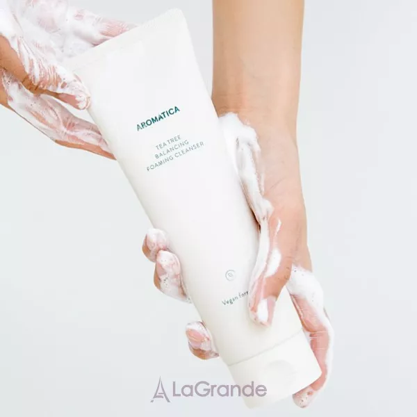 Aromatica Tea Tree Balancing Foaming Cleanser ϳ���, �� �������, ��� �������� � ���������� ������� ������.