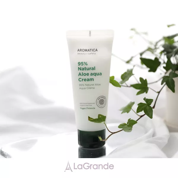 Aromatica  Aloe 95% Natural Aqua Cream ������������ ����������� ���� ��� ���� � ���� ����