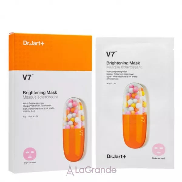 Dr. Jart+ V7 Brightening Mask ����������� ����� � ���������� ����������