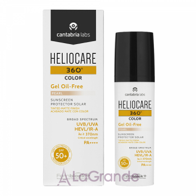 Cantabria Labs Heliocare 360 Gel Oil Free Color        SPF 50+