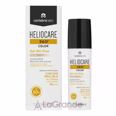 Cantabria Labs Heliocare 360 Gel Oil Free Color        SPF 50+