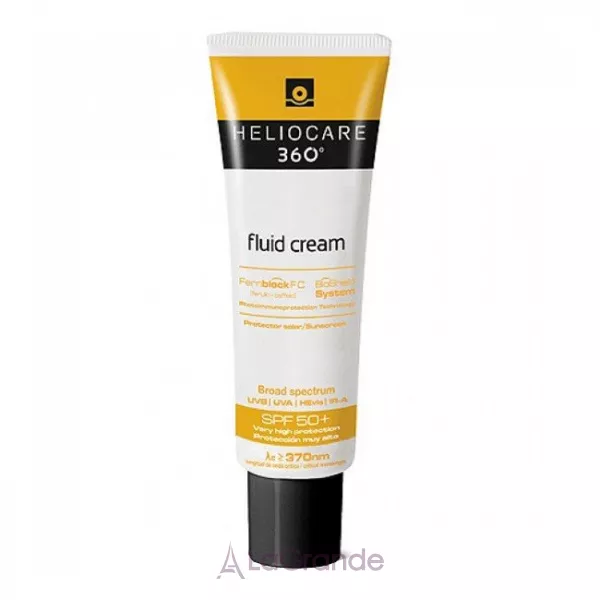 Cantabria Labs Heliocare 360 Fluid Cream SPF 50+ Sunscreen �������������� ����-����� ��� ���� ����� ���� SPF 50+