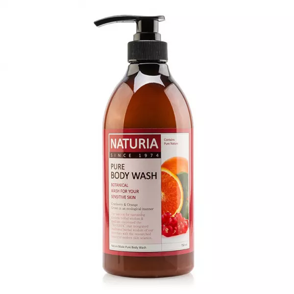 Naturia Pure Body Wash Cranberry & Orange ���� ��� ���� 