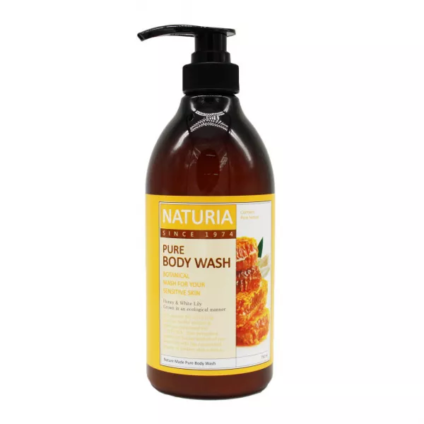 Naturia Pure Body Wash Honey & White Lily ���� ��� ���� 
