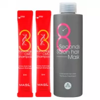 Masil 8 Seconds Salon Hair Mask Set ����� ��� ����� (mask/350ml + shm/2�8ml)