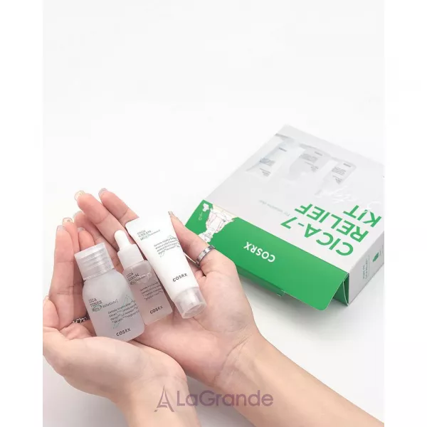 Cosrx Pure Fit Trial Kit ���� ��� ������� �� �������� ����� (toner/30ml+serum/10ml+cr/15ml)