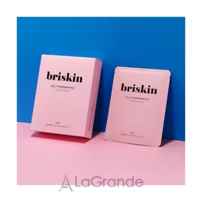 Briskin Real Fit Second Skin Mask Deep Moisture   ,  