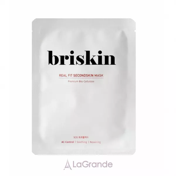 Briskin Real Fit Second Skin Mask SOS Trouble Care ����� ��� �������������� � ���������� ����