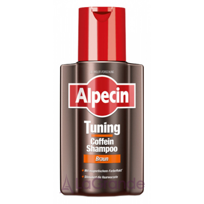 Alpecin Tuning Coffein Shampoo Braun     