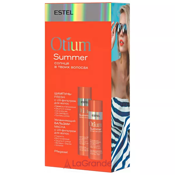 Estel Professional Otium Summer With UV Filter ����� ��� �����  (shmp/250ml + h/balm/200ml)