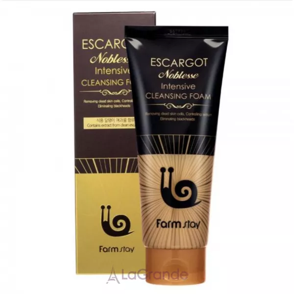 Farmstay Escargot Noblesse Intensive Cleansing Foam ����� � ������� ����������� ������
